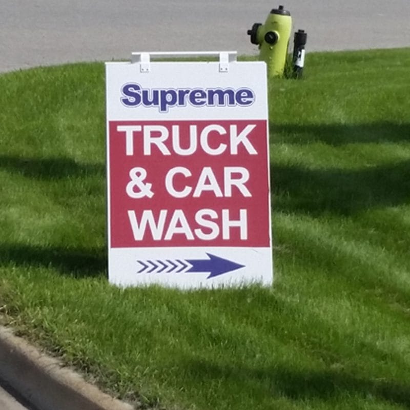 Sandwich Board Sign / <br>Open House Sign - PVC