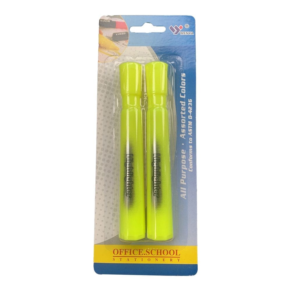 "All-Purpose Assorted Colors Highlighter Set - Vibrant Markers - Product Image"