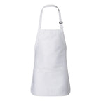 Q-Tees - Full-Length Apron with Pouch Pocket - Q4250