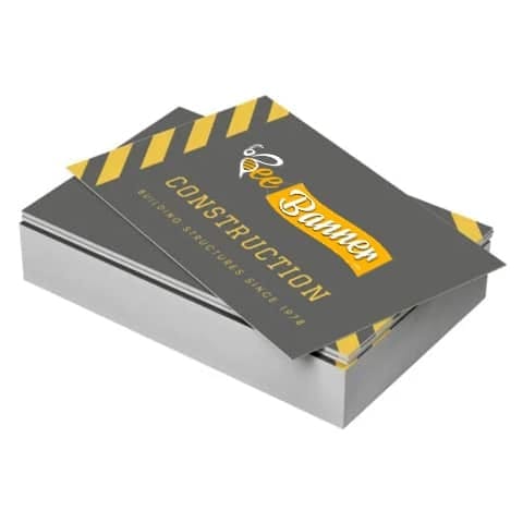 : "Business Cards 19pt. Soft Touch Lamination - Luxury Feel in Your Hands - Business Card Image"