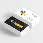 : "Business Cards 19pt. Soft Touch Lamination - Luxury Feel in Your Hands - Business Card Image"