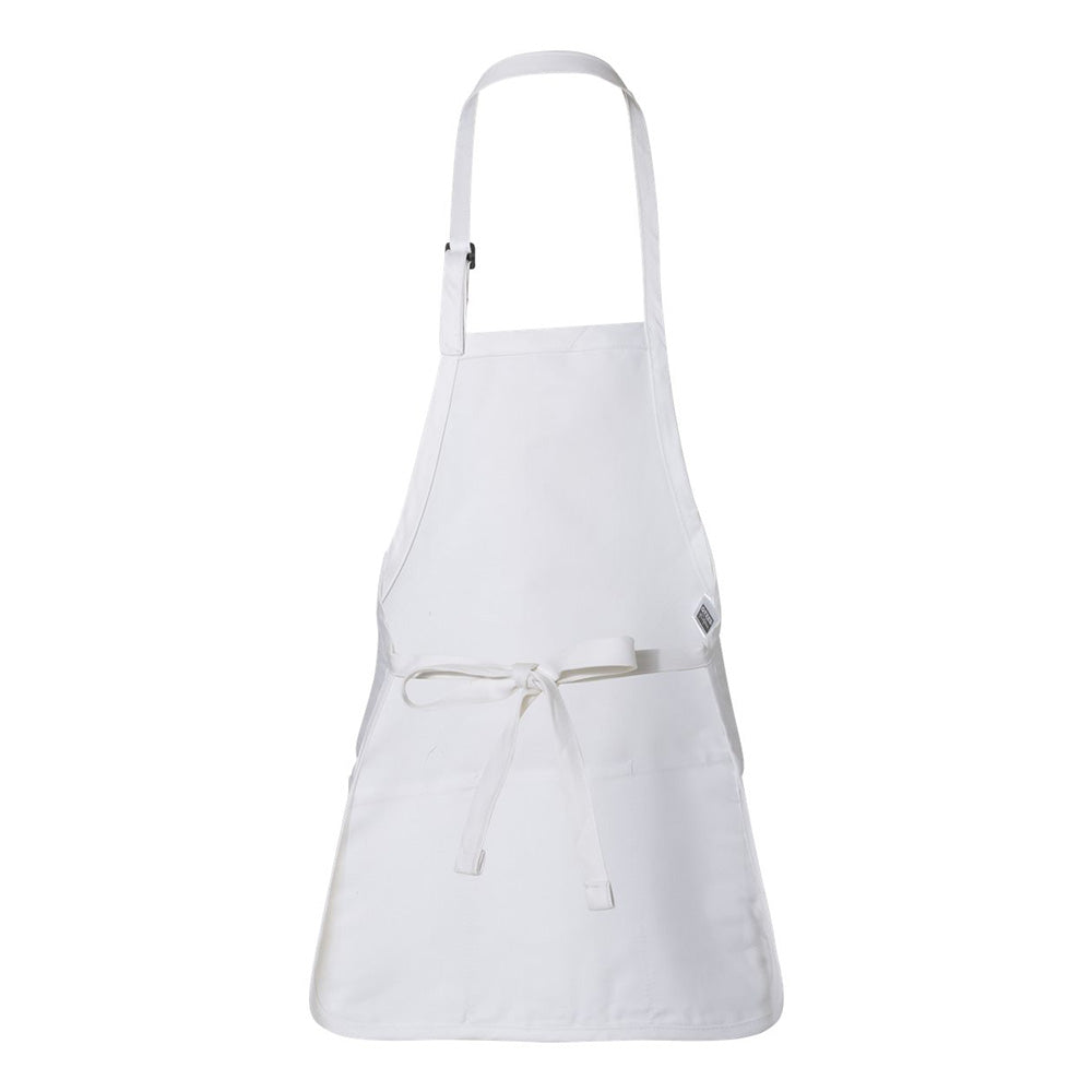 Q-Tees - Full-Length Apron with Pouch Pocket - Q4250