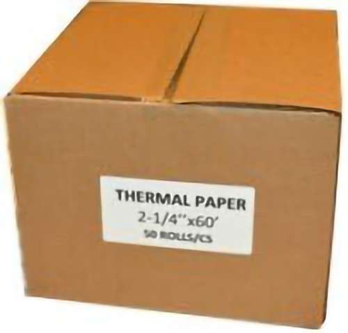 "Thermal Printing Paper - 2 1/4 X 60' Rolls | Value Pack - Product Image"