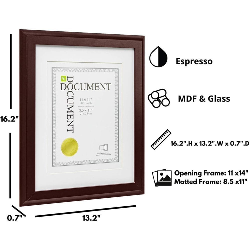 Kiera Grace Traditional Document-Frames