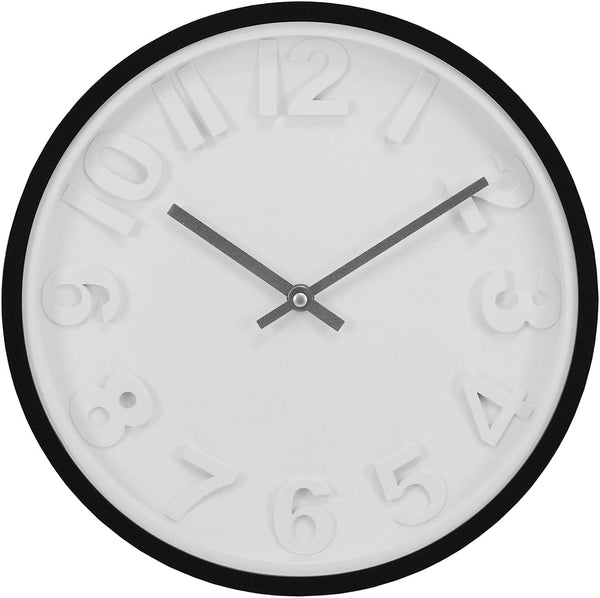 Kiera Grace Synchro Silent Round Wall Clock Set