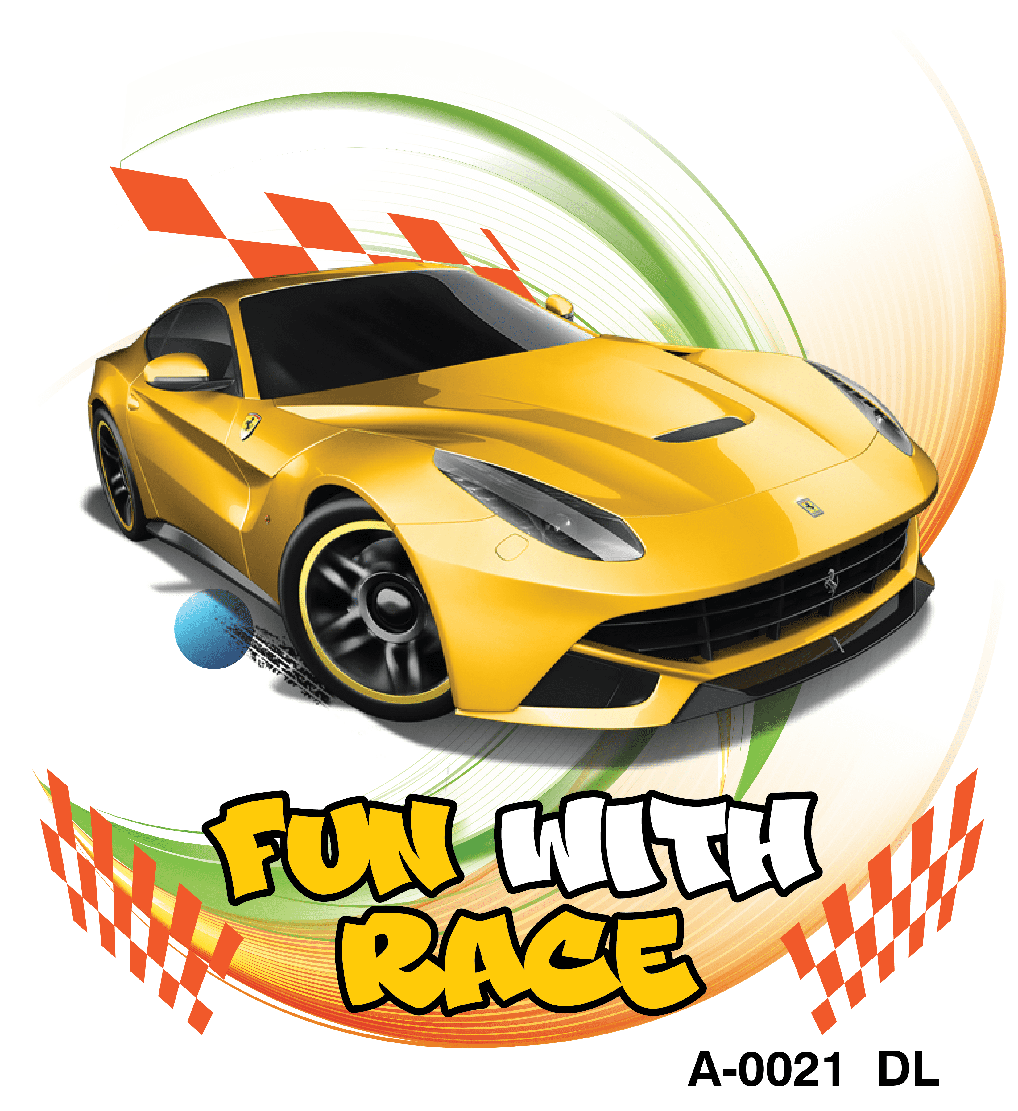 "Fun With Race T-Shirt Design - Embrace Playful Competitions - Product Image"