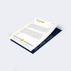 Custom Letterhead - (Linen Stock) Design Services in Canada