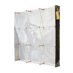"Fabric Pop Up Media Wall with Frame - Elevate Your Visual Impact - Product Image"
