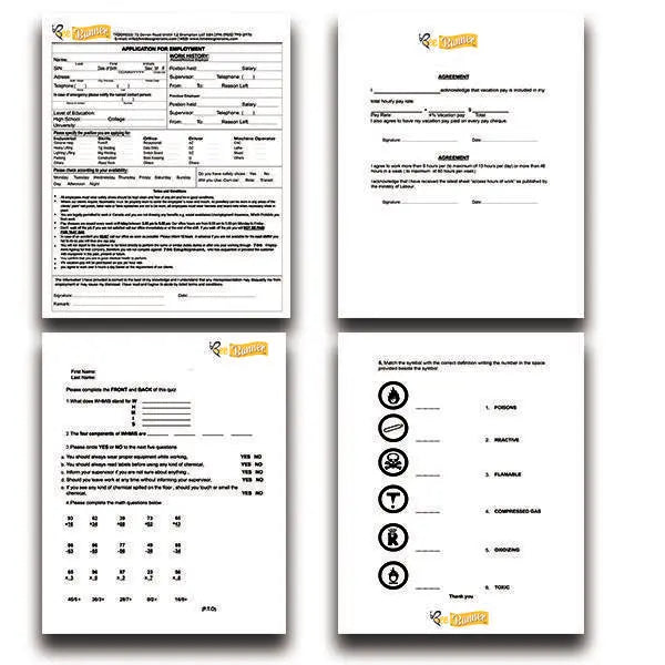 Applications Forms 60lb Offset Uncoated
