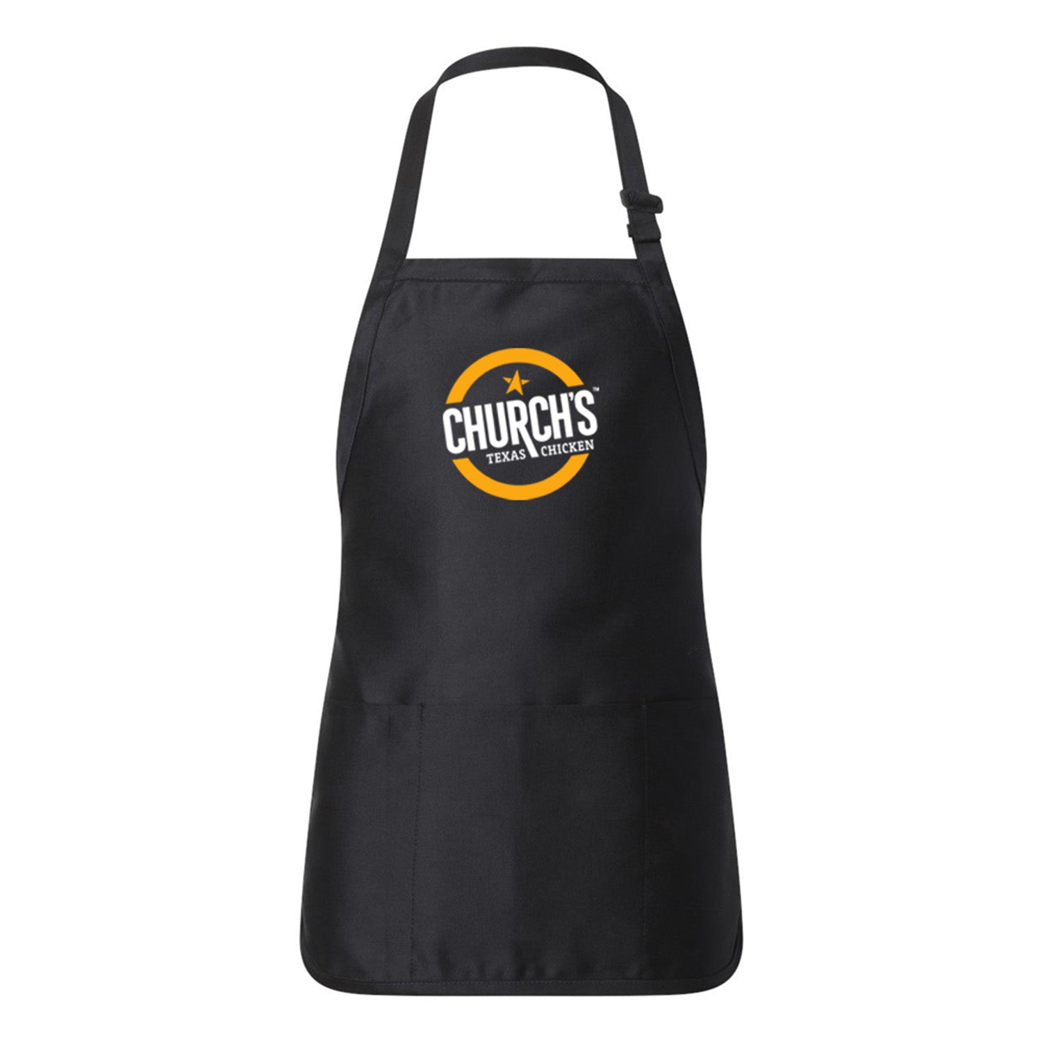 Church’s Q-Tees - Full-Length Apron with Pouch Pocket - Q4250