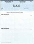 Blank Cheques Computerized Blue Box,bee banner