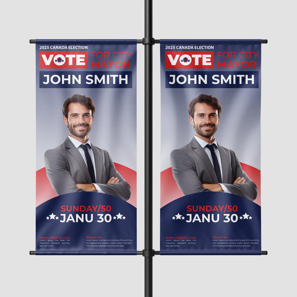 Election Vinyl Banner