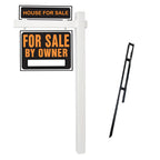 Real Estate Sign PVC Post