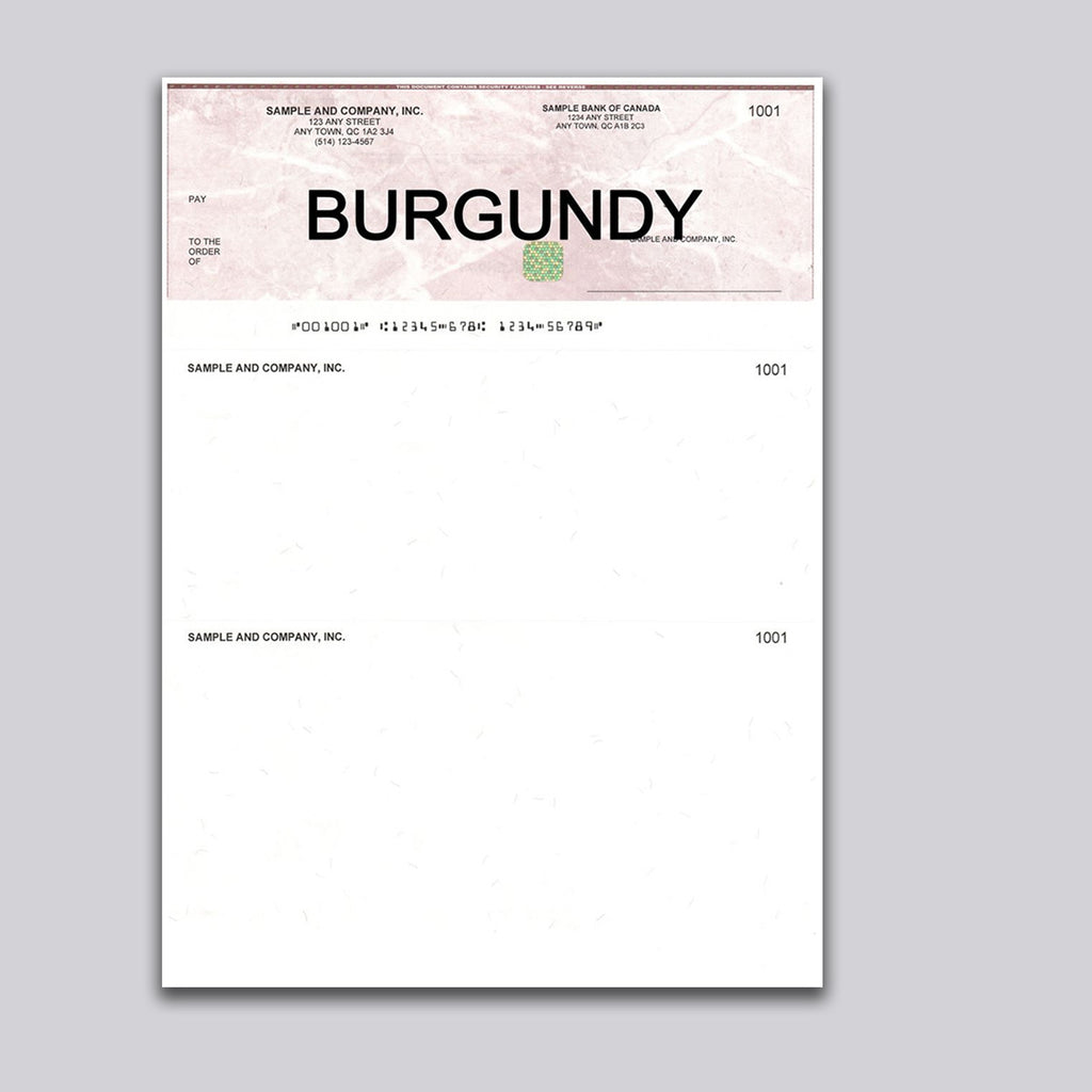 Cheque Printing Computerized