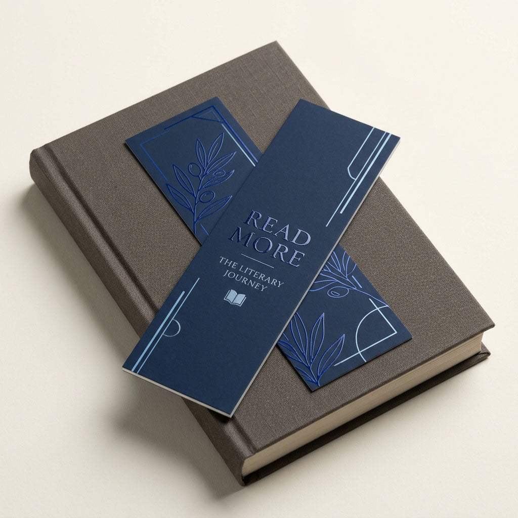 Book Marks Matte Lamination + SPOT UV
