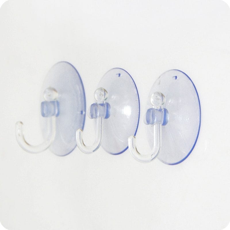 Hook Suction Cups Ventouses (6 Pcs)