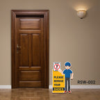 Remove Your Shoes (4mm Coroplast)