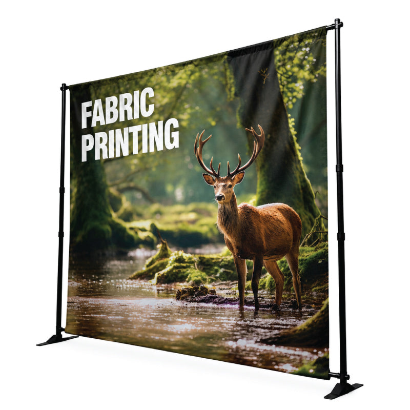 10' Adjustable Telescopic Frame with Fabric Print