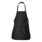 Q-Tees - Full-Length Apron with Pouch Pocket - Q4250