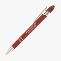 Engraved Alpha SoftTouch Pen with Stylus®