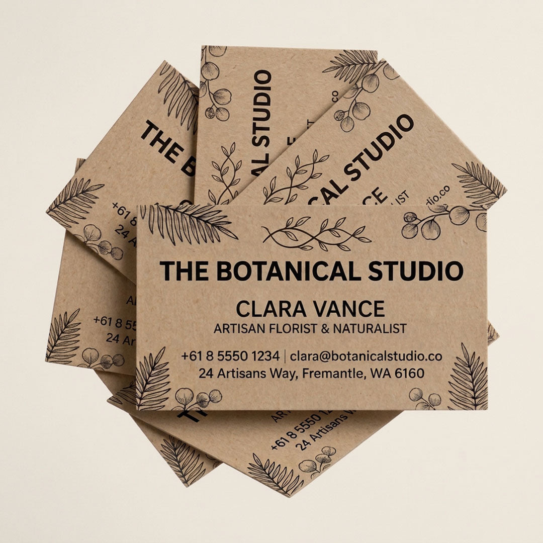 Kraft Paper Postcards 18PT Kraft Board