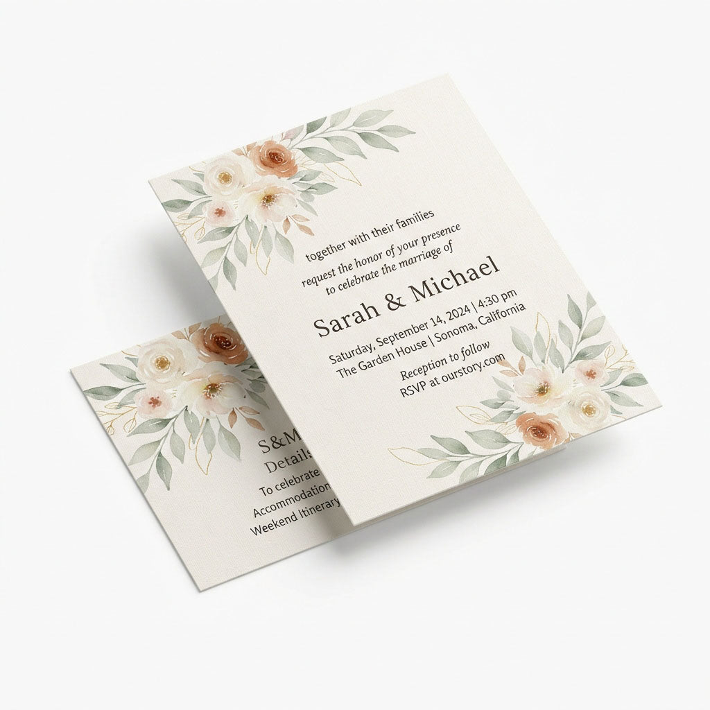 Postcards 13pt Linen Uncoated