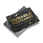 Metallic Foil Postcards Lamination + Gold / Silver Foil