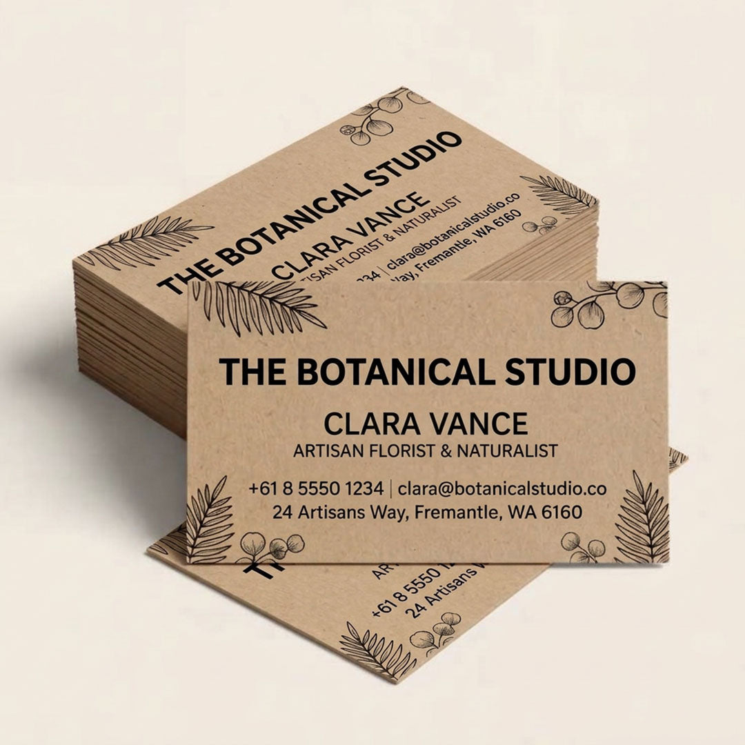 Kraft Paper Postcards 18PT Kraft Board