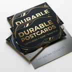 Metallic Foil Postcards Lamination + Gold / Silver Foil