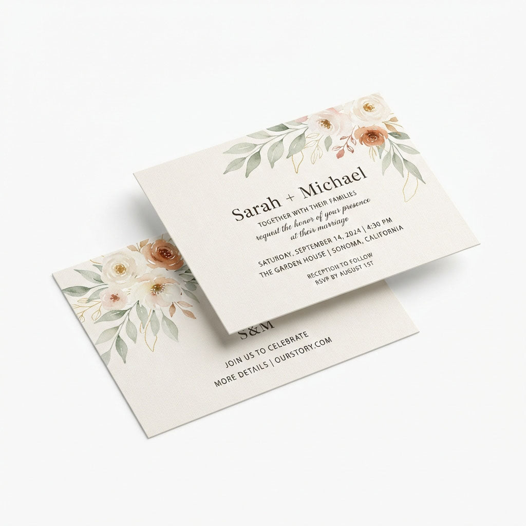 Postcards 13pt Linen Uncoated