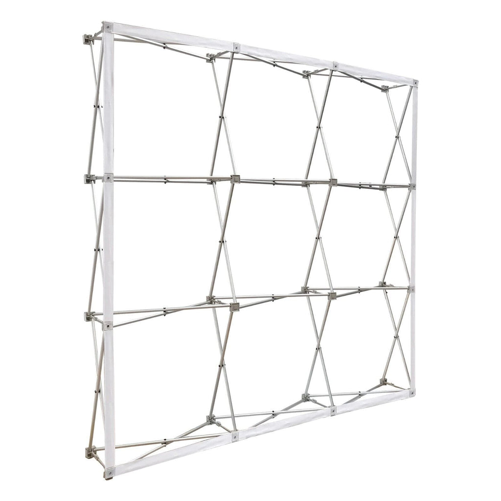 "Fabric Pop Up Media Wall with Frame - Elevate Your Visual Impact - Product Image"