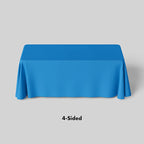 Full Color Table Covers & Throws - 4 Sided