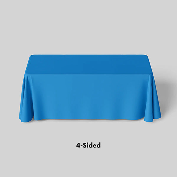 Full Color Table Covers & Throws - 4 Sided