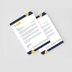 Custom Letterhead - (Linen Stock) Design Services in Canada