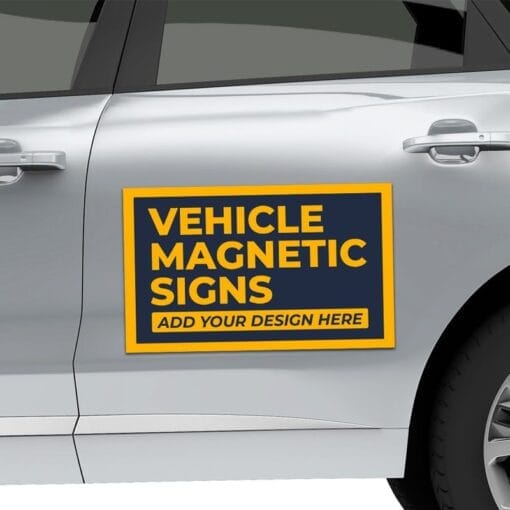 "car magnets - promote on-the-go with style - car magnet image"