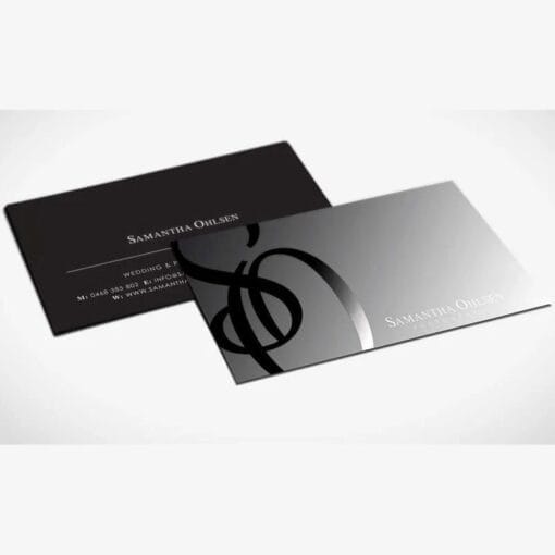 "business cards 16pt. uv spot soft touch matte lamination - create unforgettable impressions - business card image"