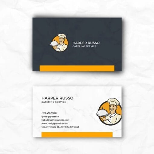 "business cards 14pt. with aq coating - elevate your professional image - business card image"