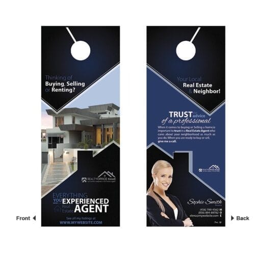 "door hangers - make an impression - door hanger image"