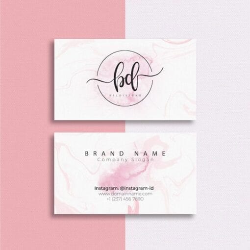 "business cards 14pt. with aq coating - elevate your professional image - business card image"