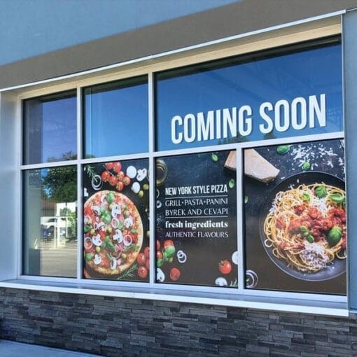 187 window graphic adria pizza