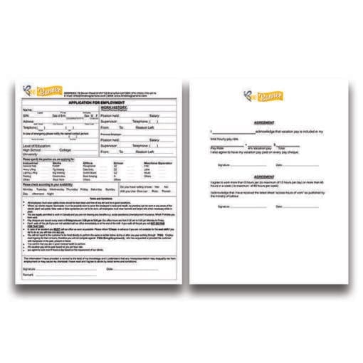 alt attribute: "application forms - 60lb offset uncoated - product document - image"