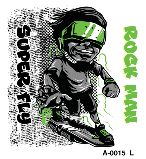 "rock man super fly t-shirt - embrace superstyle - product image"