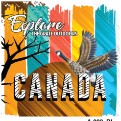 "Explore Canada T-Shirt Design - Wander the Great North - Product Image"