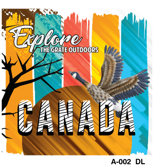 "explore canada t-shirt design - wander the great north - product image"