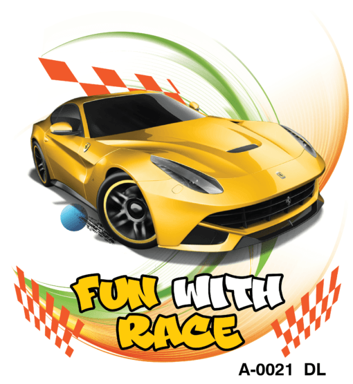 "fun with race t-shirt design - embrace playful competitions - product image"