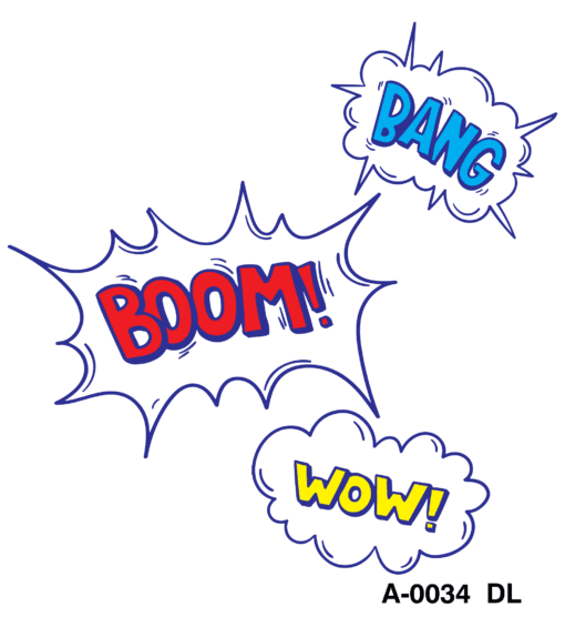 "bang boom! wow! t-shirt - express with explosive style - product image"