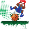 "basketball game t-shirt - play with passion and style - product image"