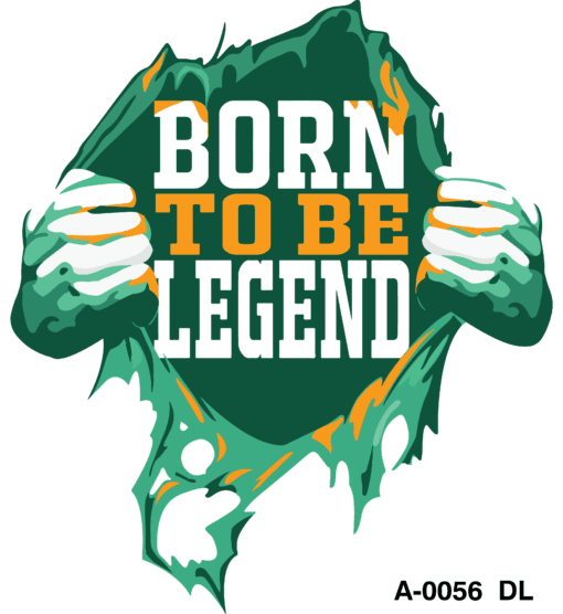 "born to be legend t-shirt - embrace your legendary spirit - product image"