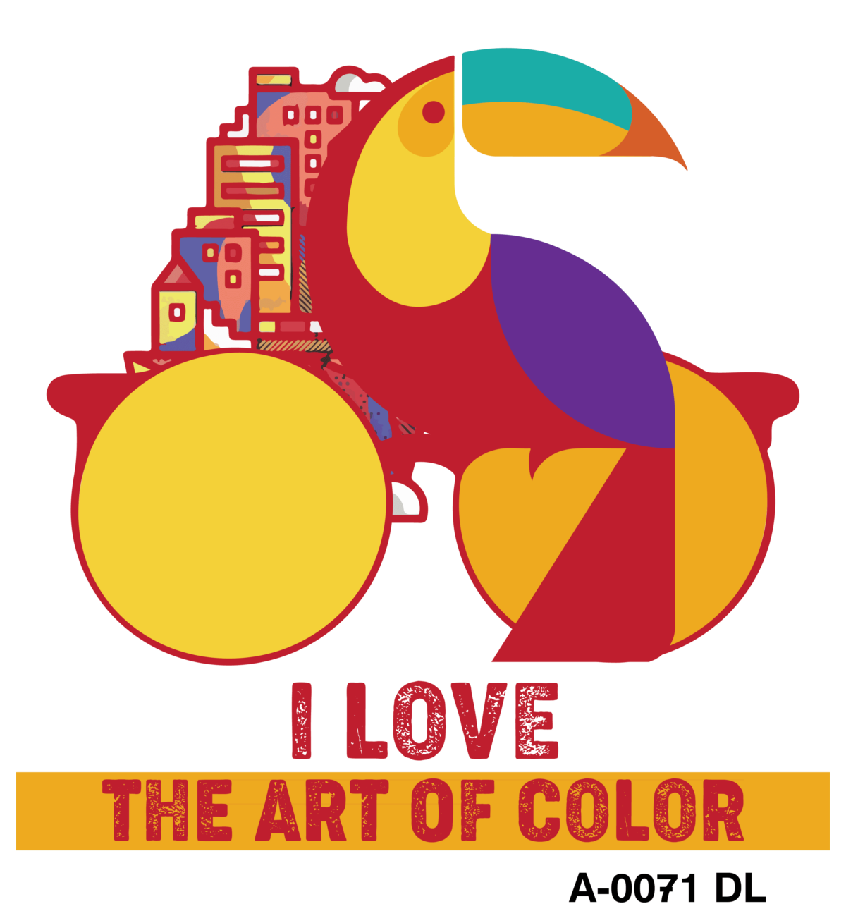 i love the art of color