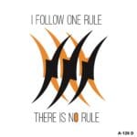 i Follow One Rule
